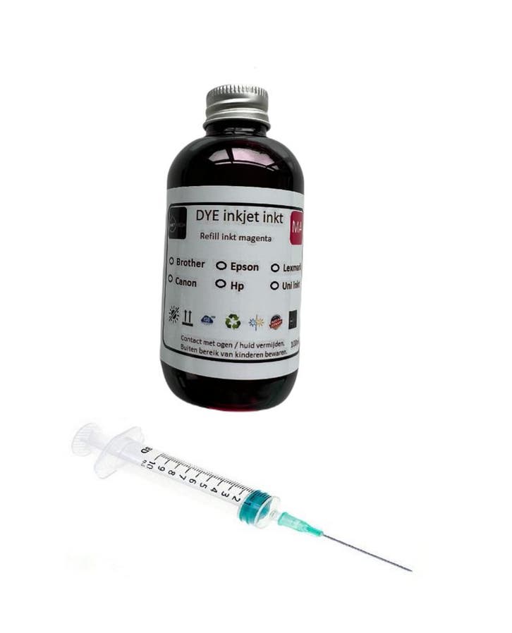 Geschikt Epson 113 ecotank Magenta 100ml van Inktmedia, Computers en Software, Printerbenodigdheden, Cartridge, Nieuw