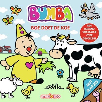 Boe doet de koe / Bumba kartonboekje met flapjes, Verzenden, Gelezen, Jan Maillard