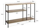 2dekans | Sobuy Wandtafel - Met 3 Planken - Max. 25 kg -, Ophalen of Verzenden, Zo goed als nieuw