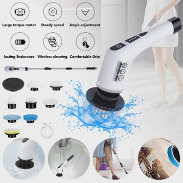 Elektrische Spin Scrubber - Krachtige Snoerloze Schoonmaakbo, Verzenden, Nieuw