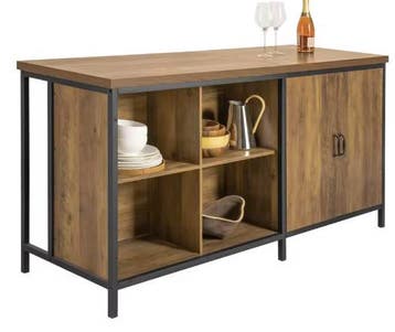 Industrieel Keukeneiland met Kast – 170×89×60 cm MDF / Metaa, Huis en Inrichting, Keuken | Keukenelementen, Verzenden, Nieuw