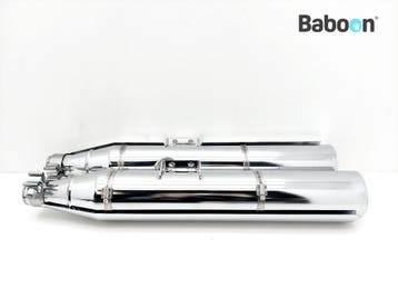 Uitlaatdemperset Origineel Harley-Davidson FLSL Softail Slim, Motoren, Onderdelen | Harley-Davidson, Verzenden, Gebruikt