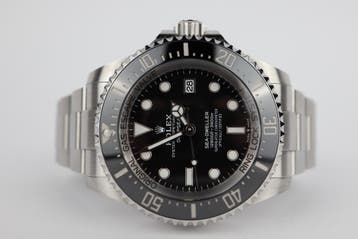 Horloge Rolex Sea-Dweller Deepsea 12/2023 als nieuw, Sieraden, Tassen en Uiterlijk, Horloges | Heren, Staal, Polshorloge, Ophalen of Verzenden