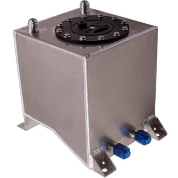 Aluminium 2.5 Gallon 10L Fuel Cell Tank Cap Fuel Cell Tank, Verzenden, Nieuw, Universele onderdelen