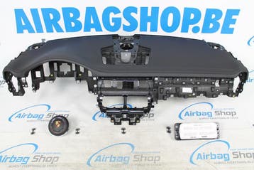 AIRBAG SET – DASHBOARD LEDER MET STIKSELS PORSCHE CAYENNE, Auto-onderdelen, Gebruikt, Porsche