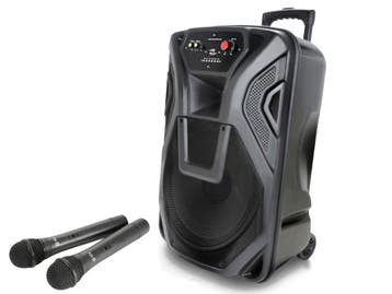 Refurbished Qtx Busker-12 Bluetooth Speaker USB/SD/FM, 2, Verzenden, Nieuw, Overige typen, Overige merken