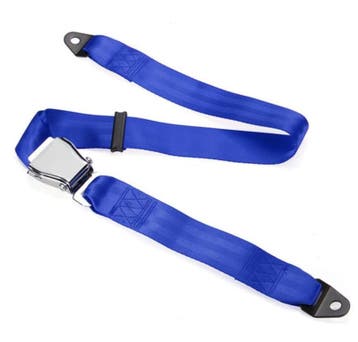 2 Point Airplane Buckle Lap Seat Belts Blue, Ophalen of Verzenden, Nieuw
