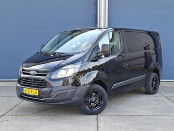 Ford Transit Custom 270 2.0 TDCI L1H1 Economy Edition, Stof, Gebruikt, Euro 6, Zwart