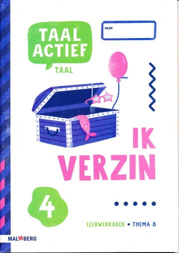 Taal Actief versie 5 Leerwerkboek Taal thema 8 groep 4, Boeken, Verzenden, Nieuw