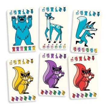 Djeco kaartspel Mix Family - FSC MI van €8,99 voor €8,09, Ophalen of Verzenden, Nieuw
