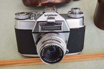 Voigtländer Bessamatic + Kopar 50mm + Skoparex 35mm f/3.4, Nieuw