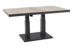 VDG Jersey verstelbare tuintafel - 140 x 85 cm., Verzenden, Nieuw, Rond, Overige materialen
