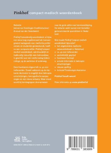 Pinkhof compact medisch woordenboek 9789031383009, Boeken, Verzenden, Gelezen, Jannes van Everdingen