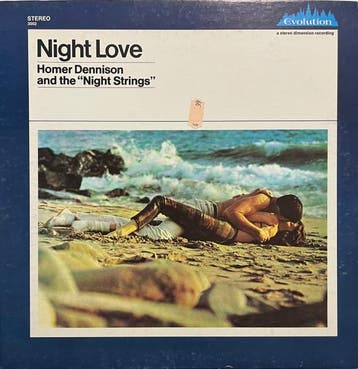 LP gebruikt - Homer Dennison - nd The Night Strings â N., Verzenden, Zo goed als nieuw, Overige formaten