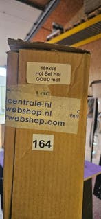 Lachspiegel MDF Goud gespoten kader! (KJH164), Ophalen of Verzenden, Nieuw, Versiering, Overige