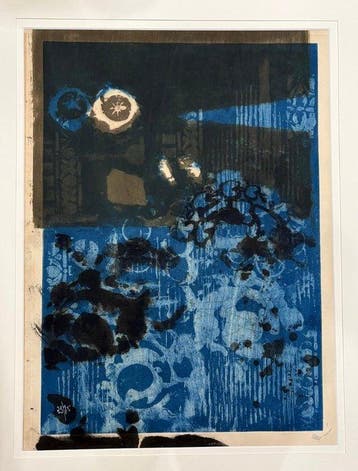 Antoni Clavé (1913-2005) - Composition – Large Color Etching