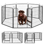 IvoQ Puppyren 8 Panelen 80 cm Hoog, Dieren en Toebehoren, Verzenden, Nieuw