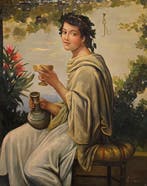 Italiaanse school (XX) - Baccante, da William-Adolphe