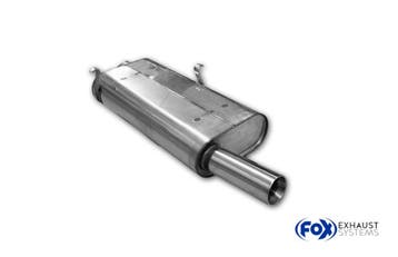 FOX BMW E30 318is einddemper - 1x80 Type 24, Verzenden, Nieuw