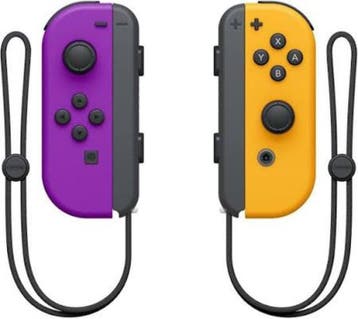 Originele Nintendo Switch Joy Con Paars/Neon Set, Spelcomputers en Games, Spelcomputers | Nintendo Switch, Ophalen of Verzenden