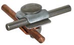 Dehn MMV klem met spantkopschroef en moer Cu-St TZN RD 6-8mm, Verzenden, Nieuw, Overige typen