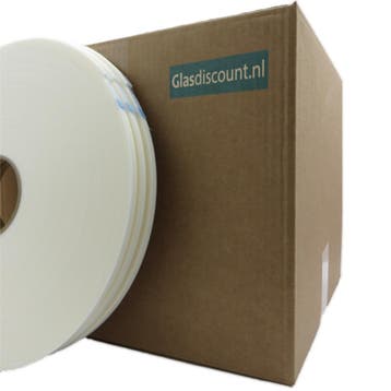 Glasband 9 x 3 mm - Doos met 20 schijven - Totaal 500 meter, Doe-het-zelf en Verbouw, Glas en Ramen, Ophalen of Verzenden, Nieuw