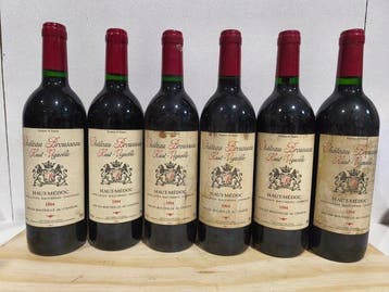 1994 Château Brousseau Haut-Vignoble - Haut-Médoc - 6, Verzamelen, Nieuw