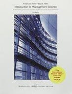 Introduction to Management Science 9781259010675, Boeken, Verzenden, Zo goed als nieuw