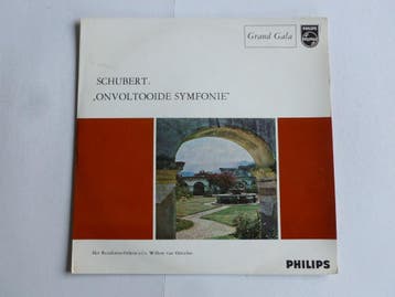 Schubert - Onvoltooide Symphonie / Willem van Otterloo (LP), Cd's en Dvd's, Vinyl | Klassiek, Ophalen of Verzenden, Zo goed als nieuw