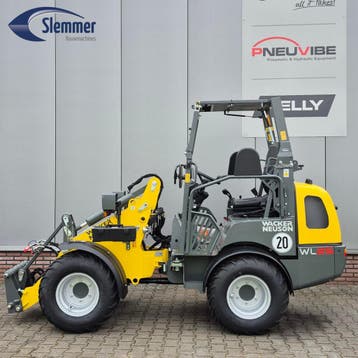 Wacker Neuson WL250 shovel, Ophalen