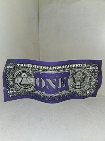 Karl Lagasse (1981) - ONE DOLLAR Illuminated no reseve