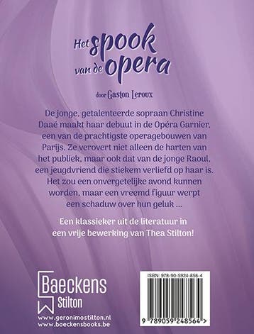 Het spook van de opera / Thea Stilton Wereldklassiekers, Verzenden, Gelezen, Thea Stilton