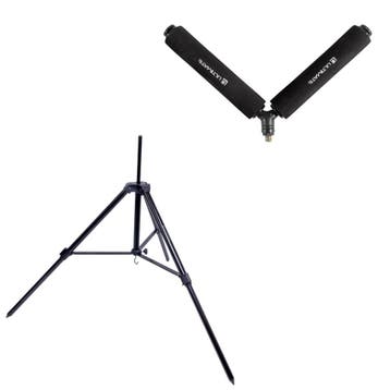 Ultimate Adjustable Tripod With EVA V-Roller Rest 6, Verzenden, Nieuw