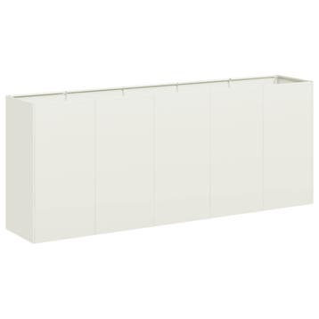 Grote Plantenbak Wit | 35% Korting | Snel Beslissen, 100 cm of meer, Ophalen of Verzenden, Zo goed als nieuw, Metaal