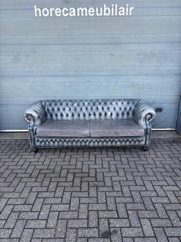 Gebruikte Chesterfield Bank -B259 Vintage/Café, Ophalen, Nieuw