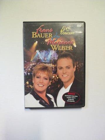 Frans bauer & Marianne Weber  live in Concert, Verzenden, Nieuw in verpakking