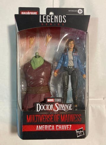 MARVEL LEGENDS DR STRANGE MULTIVERSE OF MADNESS AMERICA, Verzenden, Gebruikt