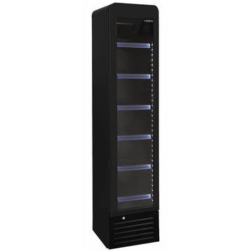 Drankenkoeling | 150L | Zwart | +2°C/+8°C | Statisch +, Verzenden, Nieuw in verpakking