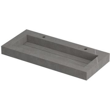 INK Pitch Wastafel Keramische Slab Centraal met Drain en, Ophalen of Verzenden, Nieuw