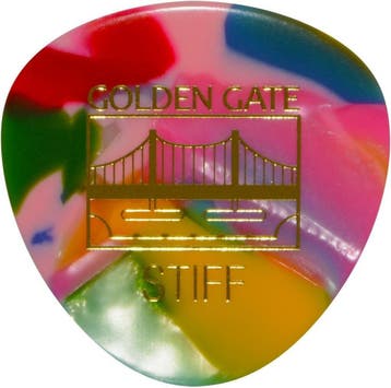 Golden Gate Semi rond Clown Barf plectrum Stiff 1 mm 12-pack, Ophalen of Verzenden, Nieuw, Mandoline