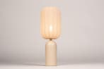 Rietveld Tafellampen - Beige, Zand - Stof, Metaal, Verzenden, Nieuw