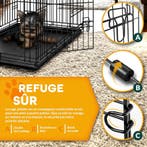 Hondenbench - Hondenren - Bench voor honden - 77x48x54 cm -, Verzenden, Zo goed als nieuw