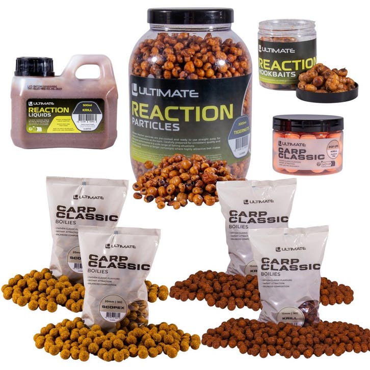 Ultimate Baits Carp Tigernuts/Boilies Weekend Pack, Watersport en Boten, Hengelsport | Algemeen, Nieuw, Verzenden
