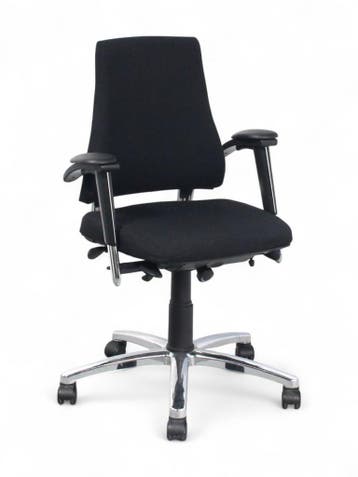 BMA Axia Office bureaustoel, zwart-chrome, Huis en Inrichting, Ophalen of Verzenden, Nieuw