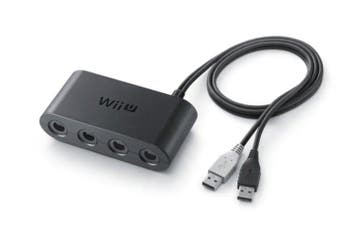 Original Gamecube Controller Adapter for Wii U, Ophalen of Verzenden, Zo goed als nieuw