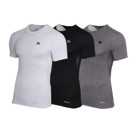 Donnay Donnay Heren - 3-Pack - Baselayer Shirt Korte Mouw  -, Kleding | Heren, T-shirts, Nieuw, Verzenden