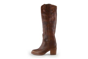 Shabbies Amsterdam Laarzen in maat 41 Bruin, Kleding | Dames, Hoge laarzen, Verzenden, Zo goed als nieuw, Bruin