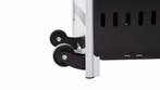 Zwarte elektrische terrasverwarmer 12000 watt, Verzenden, Nieuw