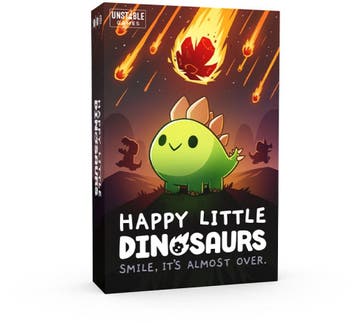 Happy Little Dinosaurs | Unstable Games - Kaartspellen, Hobby en Vrije tijd, Gezelschapsspellen | Kaartspellen, Verzenden, Nieuw