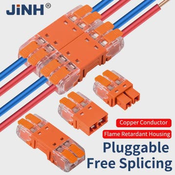 JINH CMK64 Snelkoppeling Klemmenblokken - 2/3/4-polig, Splic, Verzenden, Nieuw